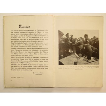 Pilot in the combat -  Luftwaffe war correspondents photo album. Flieger im Kampf. Espenlaub militaria
